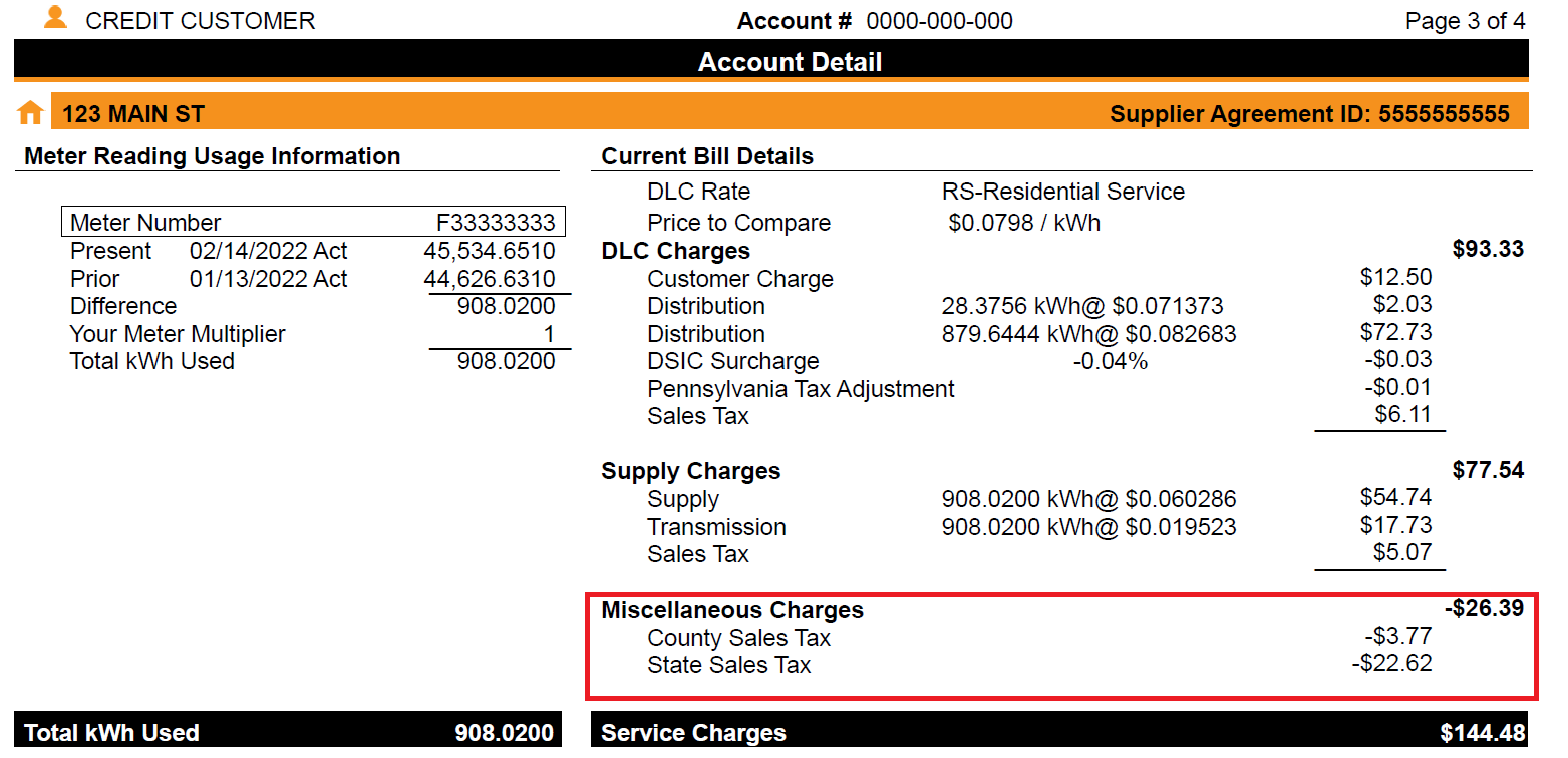 Bill Credit Adjustment page 3 Bill Credit Adjustment page 3