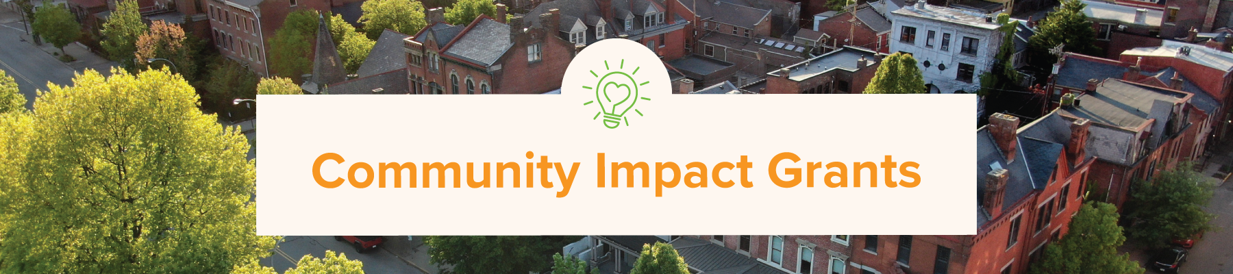 Community Impacts Grant banner